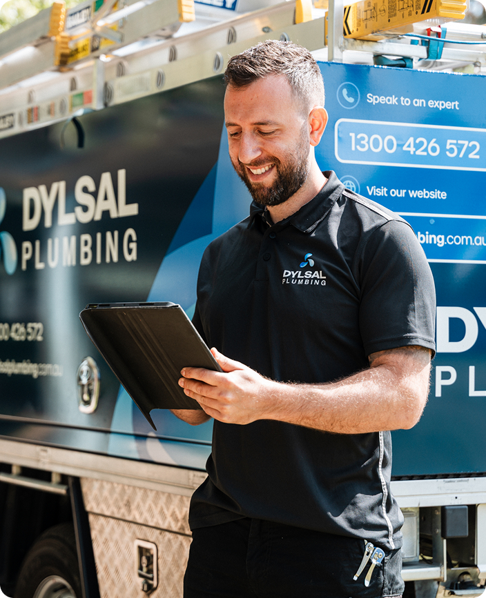 DYLSAL Plumbing team on-site at a recent project