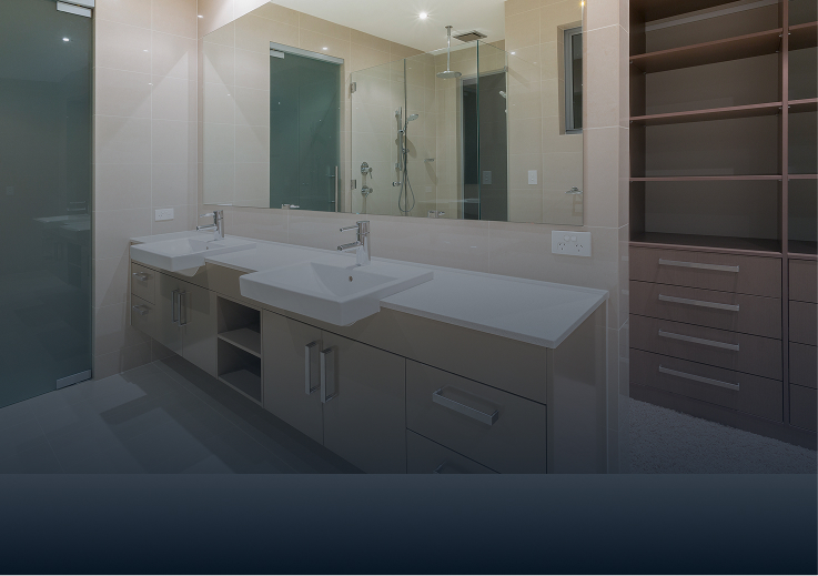 Contemporary family bathroom