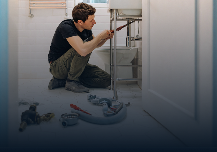 Modern bathroom renovation by Dylsal Plumbing